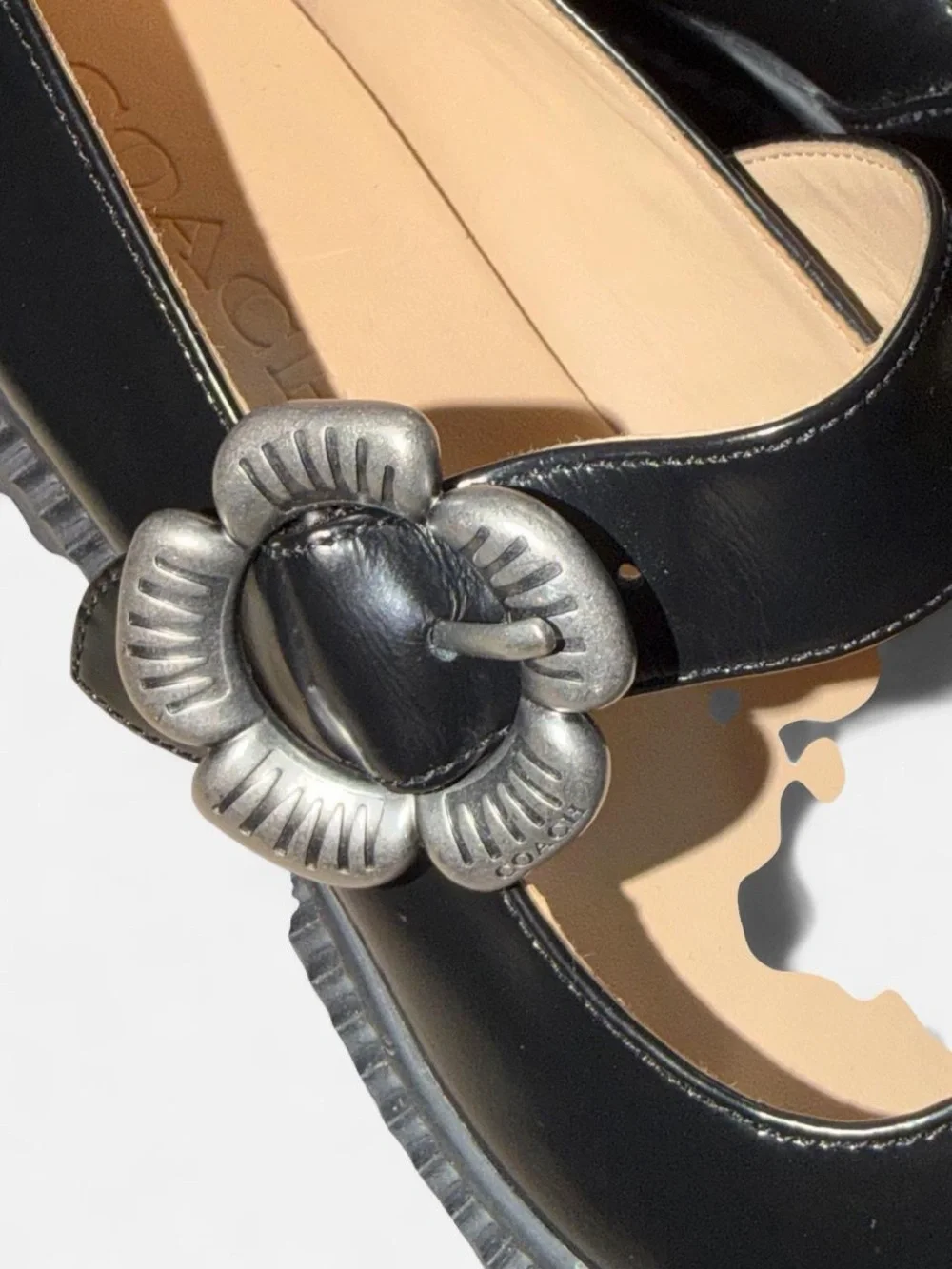 Coach Mary Jane flats size 5